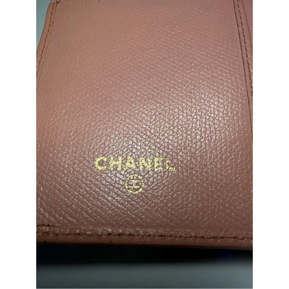 PINK CHANEL BIFOLD WALLET
